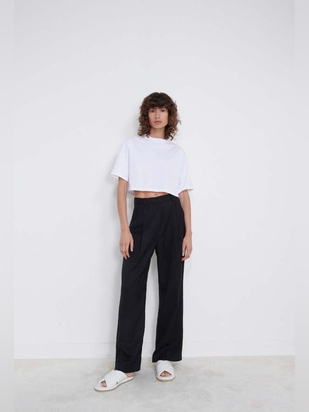 Loulou Studio Gupo Cropped T-Shirt